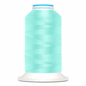 Gutermann Super Brite Polyester 40 #9138, 1000m Machine Embroidery Thread