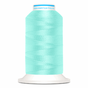 Gutermann Super Brite Polyester 40 #9138, 1000m Machine Embroidery Thread