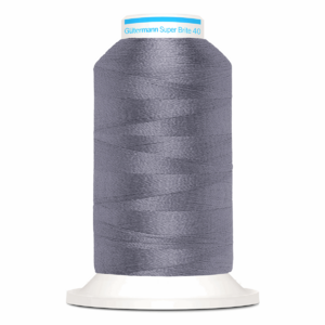 Gutermann Super Brite Polyester 40 #9163, 1000m Machine Embroidery Thread