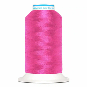 Gutermann Super Brite Polyester 40 #9168, 1000m Machine Embroidery Thread