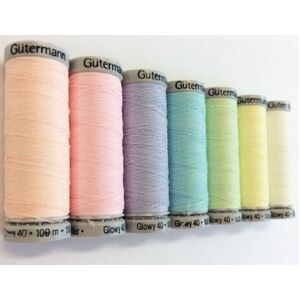 Gutermann Glowy 40 Thread 100m, Glow In The Dark Luminescent
