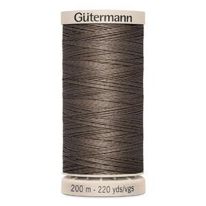 Gutermann Waxed Cotton Quilting Thread 200m Spool, Select Colour