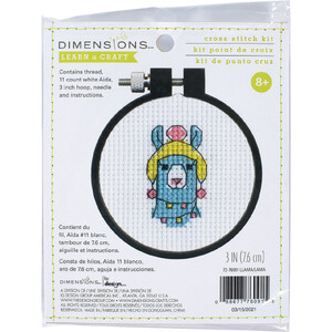 Dimensions LLAMA Counted Cross Stitch Kit, 72-76091