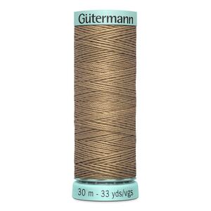 Gutermann Silk R 753 #139 SEINNA BROWN, Top Stitch / Sewing Thread 30m Spool