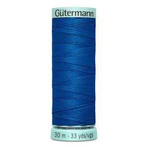 Gutermann Silk R 753 #322 LAPIS BLUE, Top Stitch / Sewing Thread 30m Spool