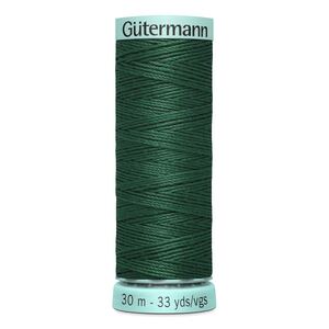 Gutermann Silk R 753 #340 AMAZON GREEN, Top Stitch / Sewing Thread 30m Spool