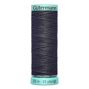 Gutermann Silk R 753 #36 IRON GREY, Top Stitch / Sewing Thread 30m Spool
