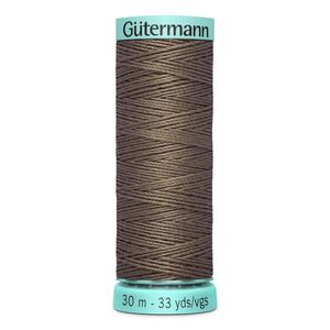 Gutermann Silk R 753 #439 DUSKY SIENNA BROWN, Top Stitch / Sewing Thread 30m Spool