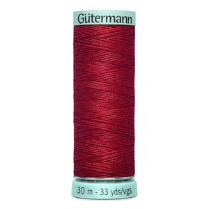 Gutermann Silk R 753 #46 RUBY RED, Top Stitch / Sewing Thread 30m Spool