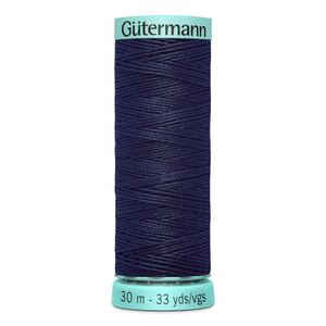 Gutermann Silk R 753 #711 DARK NAVY, Top Stitch / Sewing Thread 30m Spool