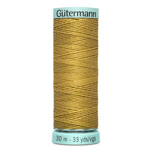 Gutermann Silk R 753 #968 JEANS GOLD, Top Stitch / Sewing Thread 30m Spool