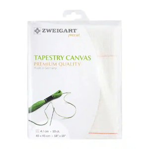 Zweigart Precut Stramin Canvas 10 Count 45cm x 45cm
