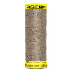 Gutermann Maraflex Elastic Thread 150m #199 LATTE BROWN
