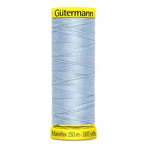 Gutermann Maraflex Elastic Thread 150m #276 PALE BLUE