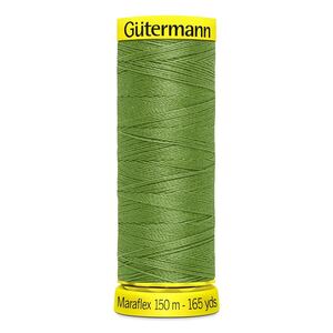 Gutermann Maraflex Elastic Thread 150m #283 KHAKI GREEN