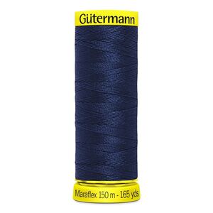 Gutermann Maraflex Elastic Thread 150m #310 NAVY BLUE
