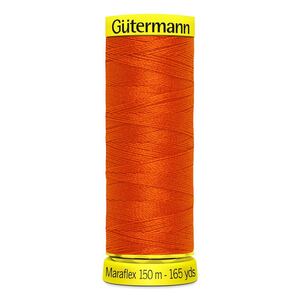 Gutermann Maraflex Elastic Thread 150m #351 DEEP ORANGE