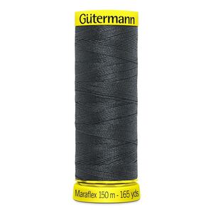 Gutermann Maraflex Elastic Thread 150m #36 VERY DARK GREY