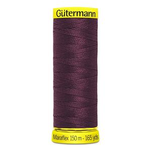 Gutermann Maraflex Elastic Thread 150m #369 CLARET or WINE