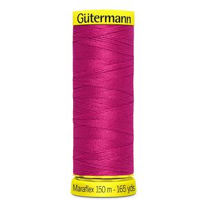 Gutermann Maraflex Elastic Thread 150m #382 CANDY RED