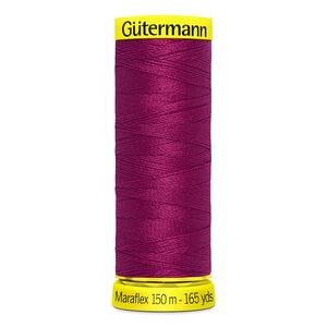 Gutermann Maraflex Elastic Thread 150m #384 CARMINE RED