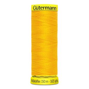 Gutermann Maraflex Elastic Thread 150m #417 YELLOW