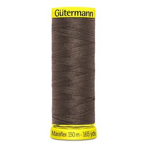 Gutermann Maraflex Elastic Thread 150m #446 LIGHT COFFEE BROWN