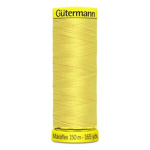 Gutermann Maraflex Elastic Thread 150m #580 YELLOW