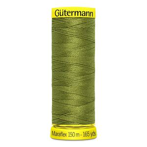 Gutermann Maraflex Elastic Thread 150m #582 LIGHT KHAKI GREEN