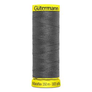 Gutermann Maraflex Elastic Thread 150m #702 DARK BEAVER GREY