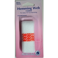 Hemline Hemming Web, Fusible For Easy Iron-Up Hemming, 25mm x 10 metres