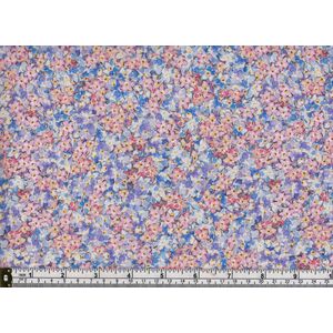 Michael Miller Fabric Elderberry Blossom Confetti Cornflower DDC8062, Per Metre