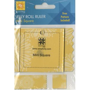 Mini Square Jelly Roll Ruler by EZ Quilting (882226)