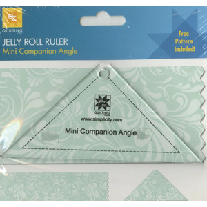 Mini Companion Angle Jelly Roll Ruler by EZ Quilting (882230)