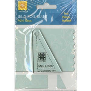 Mini Recs Jelly Roll Ruler by EZ Quilting (882241)
