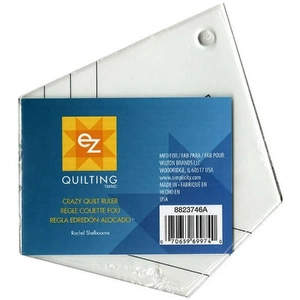EZ Quilting Simply Crazy Quilt Ruler 8823746A