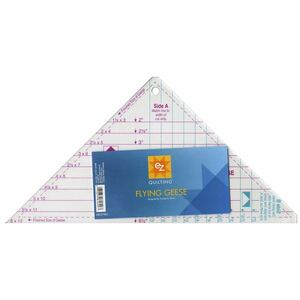 EZ Quilting EZ Flying Geese Triangle Quilt Ruler (8823748A)