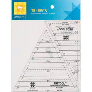 Tri Recs Ruler Set (Recs Tool &amp; Tri Tool) by EZ Quilting (8823753A)