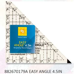 Easy Angle 4 1/2&quot; Triangle Ruler by EZ Quilting
