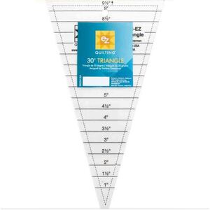 Simpli-EZ 30-Degree Triangle Ruler by EZ Quilting (8829418A)