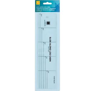 EZ Quilting Slide Along Log Cabin Quilt Ruler (8829473)