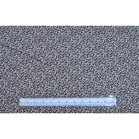 Cotton Fabric #8916.A, 110cm Wide Per Metre, BLACK