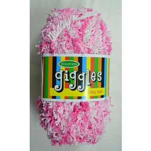 Sullivans Giggles Knitting Yarn, 100g Ball, Bulky Weight, PINK MIX