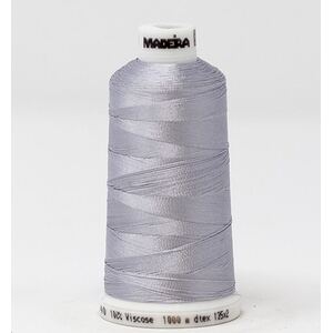 Madeira Classic Rayon 40, #1011 CHROME, Embroidery Thread, 1000m