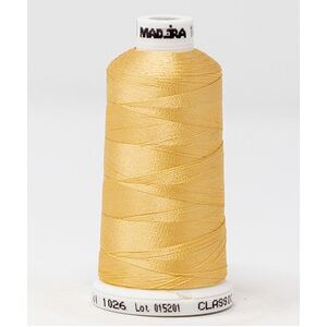 Madeira Classic Rayon 40, #1026 ORANGE SORBET 1000m Embroidery Thread