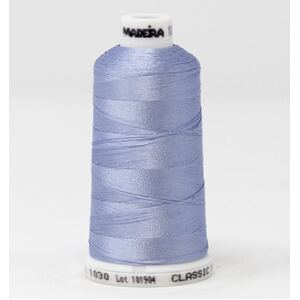 Madeira Classic Rayon 40, #1030 LIGHT PERIWINKLE 1000m Embroidery Thread