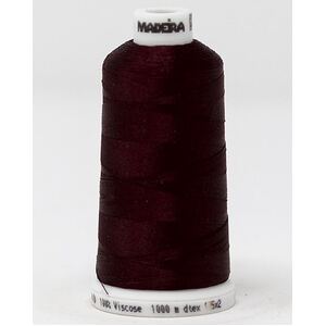 Madeira Classic Rayon 40, #1036 RAISIN 1000m Embroidery Thread