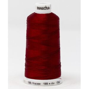 Madeira Classic Rayon 40, #1038 BARN RED 1000m Embroidery Thread
