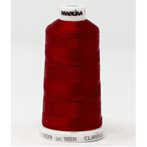 Madeira Classic Rayon 40, #1039 BRICK RED 1000m Embroidery Thread