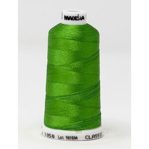 Madeira Classic Rayon 40, #1050 GREEN THUMB 1000m Embroidery Thread
